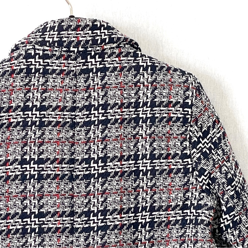 ZARA Plaid Double Breasted Tweed Blazer - Picture 7 of 14